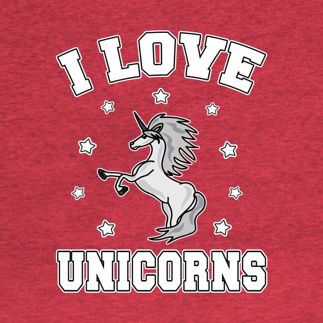 I Love Unicorns by LunaMay